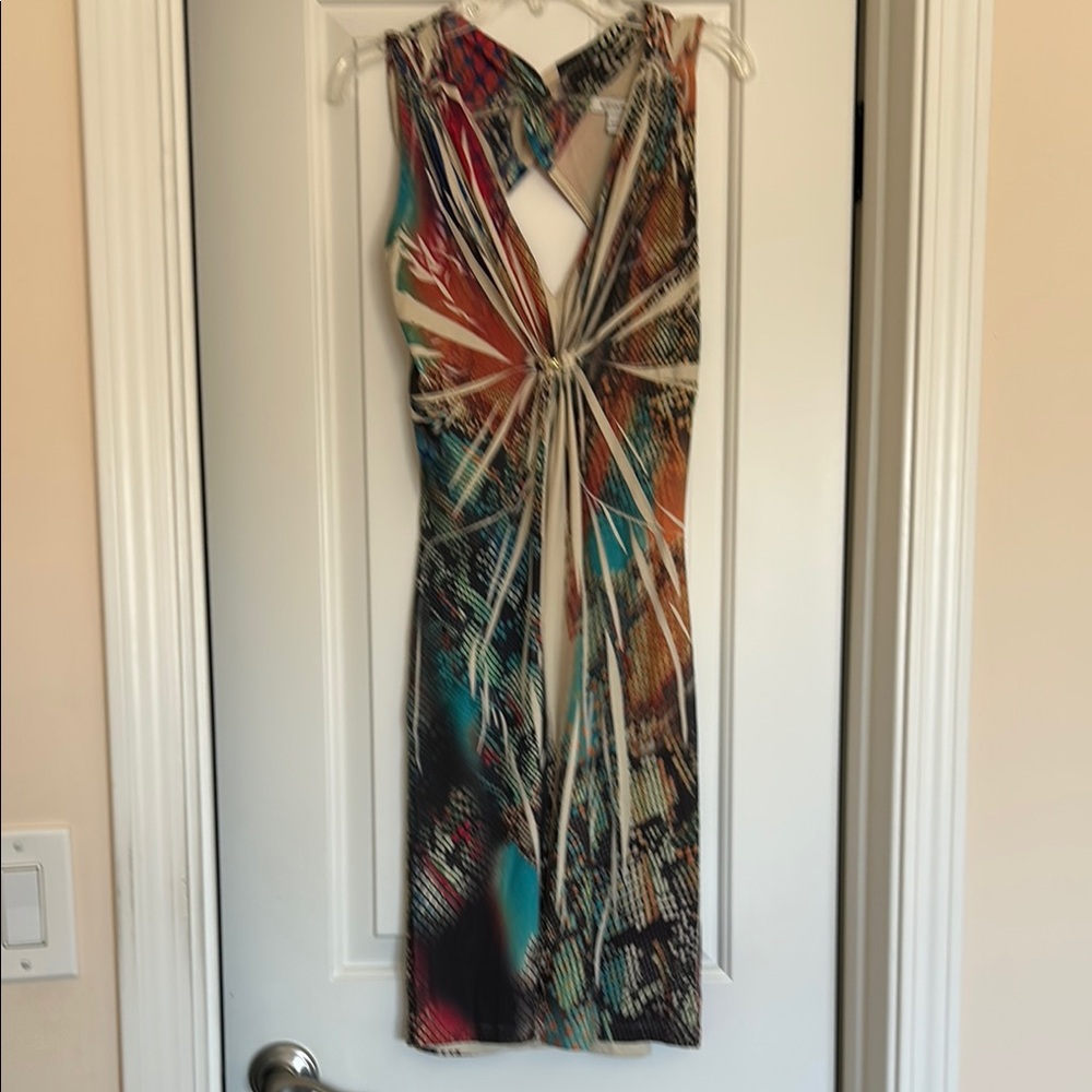 Multicolor Sleeveless Dress